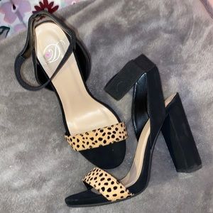 Cheetah heels